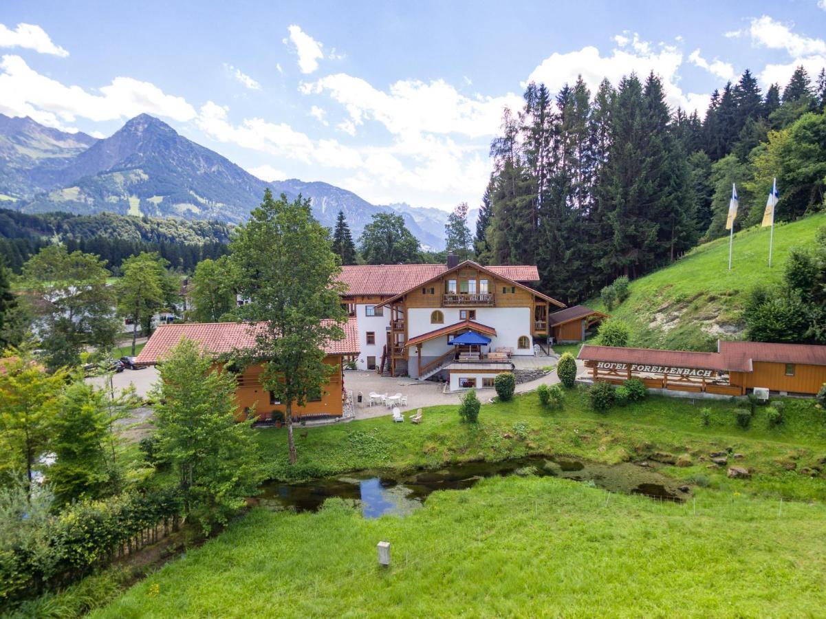Hotel Und Apartements Im Forellenbach Fischen im Allgaeu Bagian luar foto